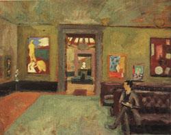 Roger Fry A Room in the Second Post-Impressionist Exhibition(The Matisse Room) china oil painting image